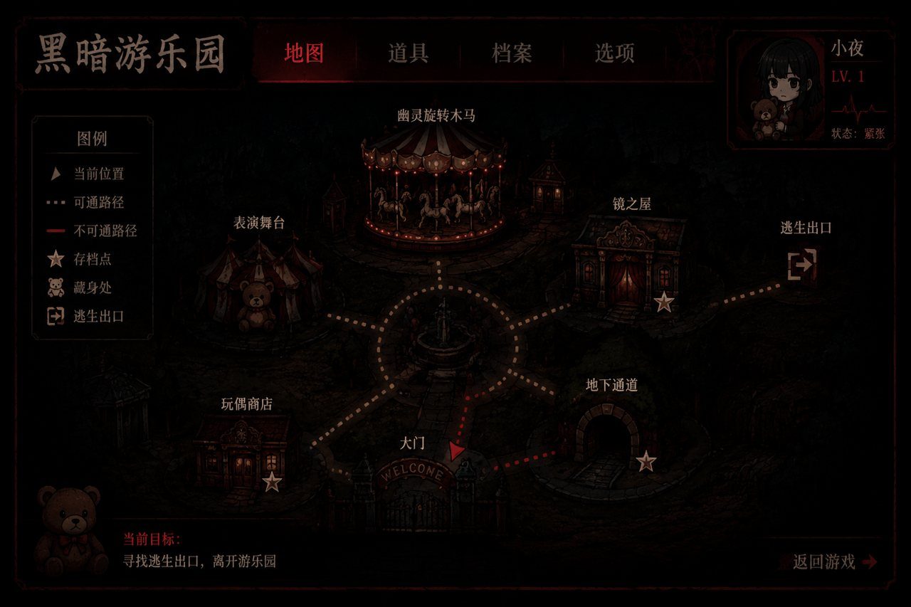 黑暗游乐园 实机画面 详情图 7