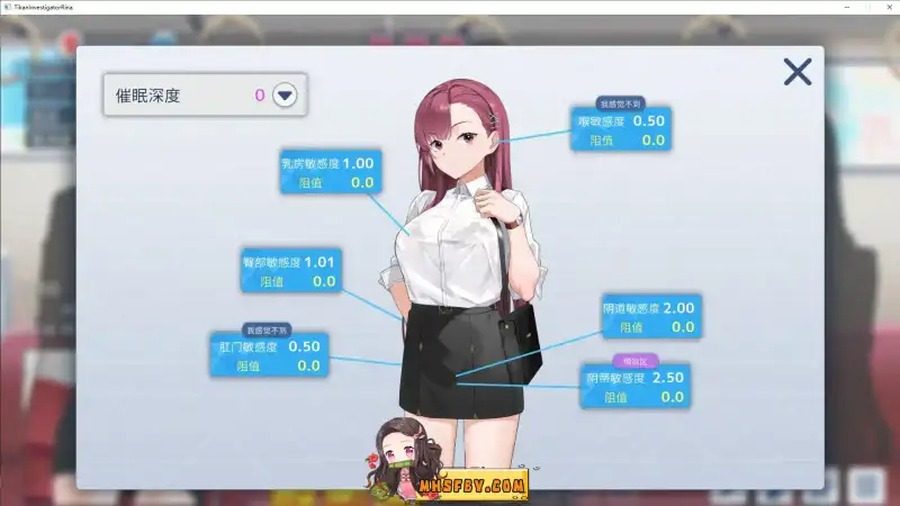 诱饵痴汉搜查官梨奈V1 战斗挑战 展示图 1