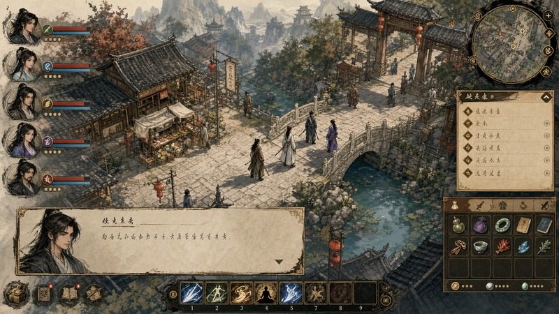 金庸群侠传5爱与死仙狐MOD六周年 武侠RPG 展示图 3