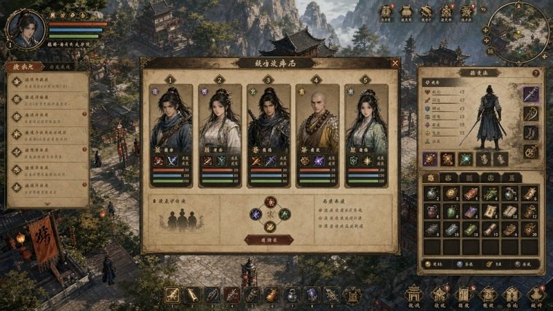 金庸群侠传5爱与死仙狐MOD六周年 探索场景 页面配图 4